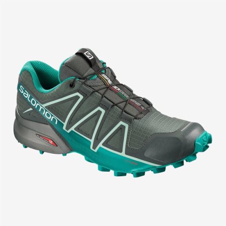 Scarpe Trail Running Salomon SPEEDCROSS 4 GTX W Donna Verde Oliva IT 1-Y12